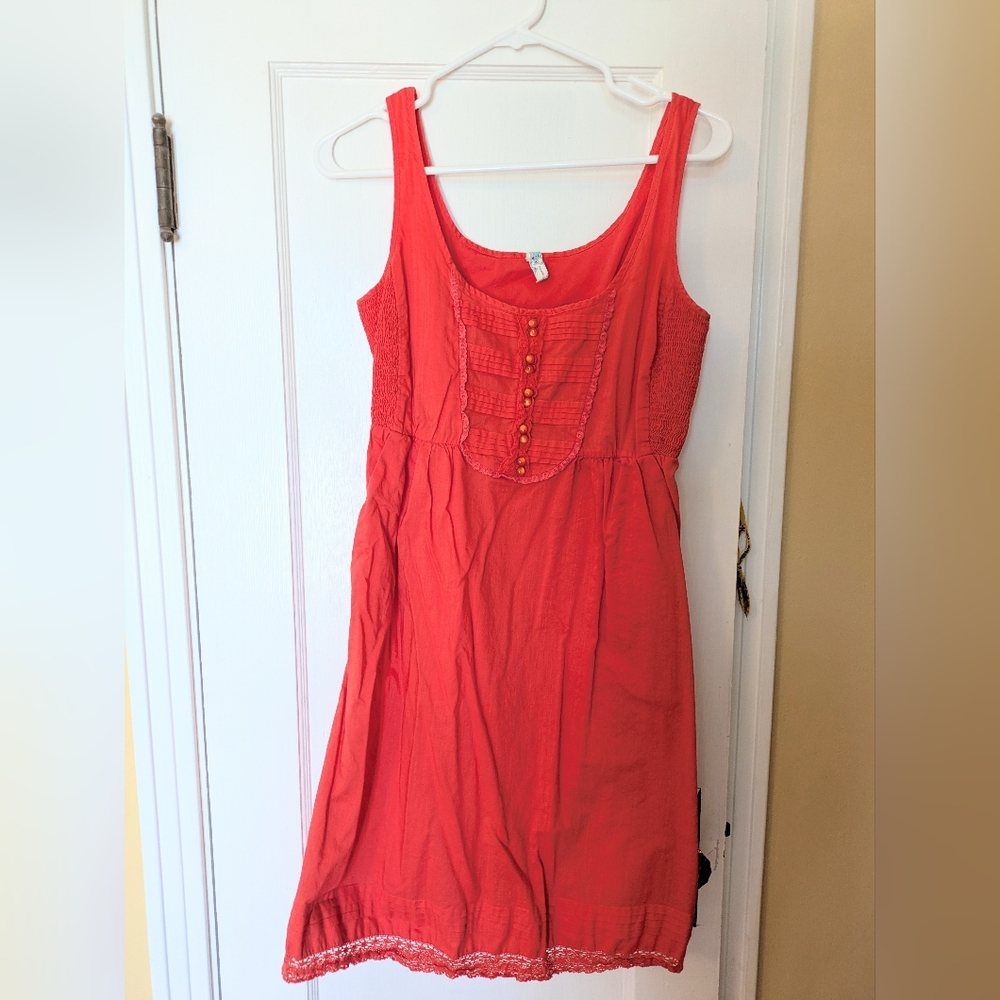 Maeve Vibrant Red Dress